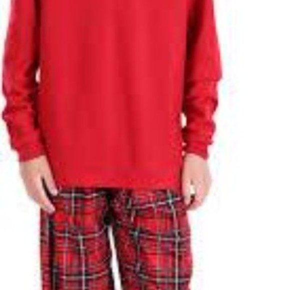Family Holiday Matching PLAID 2 PC PAJAMA SET - Picture 3 of 4